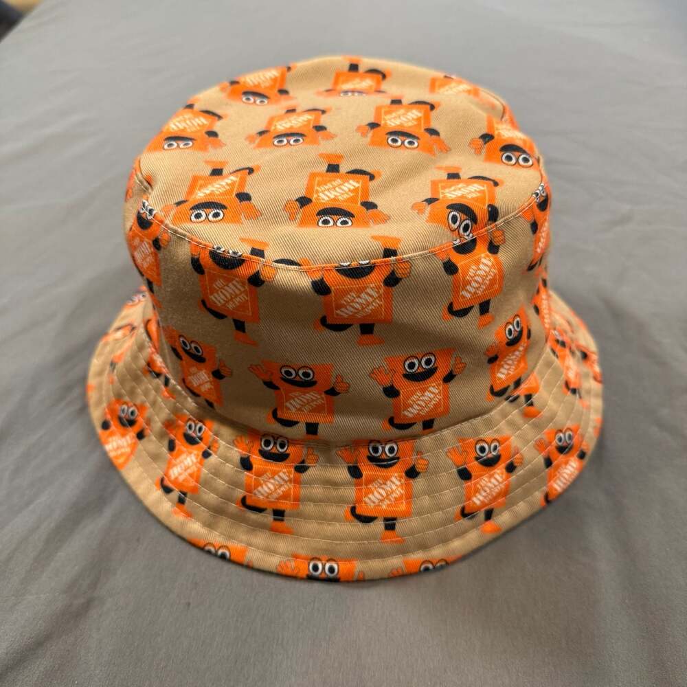 The Home Depot Logo Character Pattern Bucket Hat